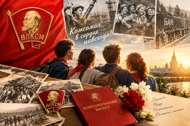 День комсомола 29 октября: праздник юности, дружбы и больших надежд