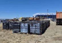 В Туапсе убрали более 2,5 тыс. кубометров загрязненного мазутом грунта